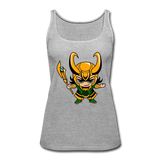 Character #73 Women’s Premium Tank Top - heather gray