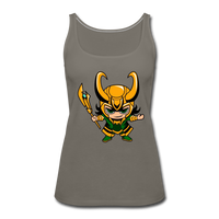 Character #73 Women’s Premium Tank Top - asphalt gray