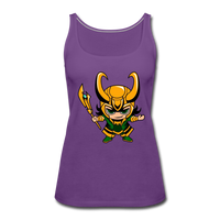 Character #73 Women’s Premium Tank Top - purple