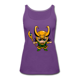 Character #73 Women’s Premium Tank Top - purple