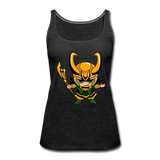 Character #73 Women’s Premium Tank Top - charcoal gray
