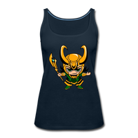 Character #73 Women’s Premium Tank Top - deep navy