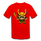 Character #73 Kids' Moisture Wicking Performance T-Shirt - red