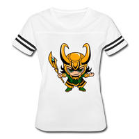 Character #73 Women’s Vintage Sport T-Shirt - white/black