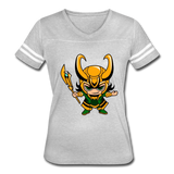 Character #73 Women’s Vintage Sport T-Shirt - heather gray/white