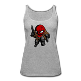 Character #74 Women’s Premium Tank Top - heather gray
