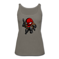 Character #74 Women’s Premium Tank Top - asphalt gray