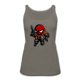Character #74 Women’s Premium Tank Top - asphalt gray