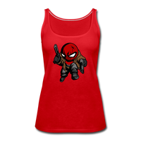 Character #74 Women’s Premium Tank Top - red