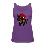 Character #74 Women’s Premium Tank Top - purple