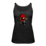 Character #74 Women’s Premium Tank Top - charcoal gray