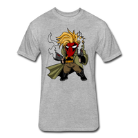 Character #75 Fitted Cotton/Poly T-Shirt by Next Level - heather gray