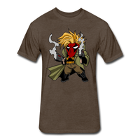 Character #75 Fitted Cotton/Poly T-Shirt by Next Level - heather espresso