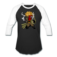 Character #75 Baseball T-Shirt - black/white