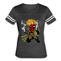 Character #75 Women’s Vintage Sport T-Shirt - vintage smoke/white