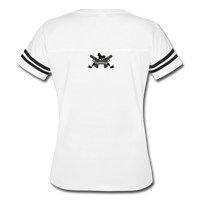 Character #75 Women’s Vintage Sport T-Shirt - white/black