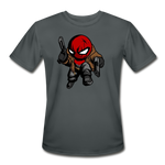 Character #74 Men’s Moisture Wicking Performance T-Shirt - charcoal
