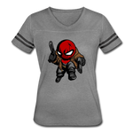 Character #74 Women’s Vintage Sport T-Shirt - heather gray/charcoal