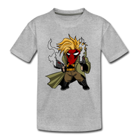 Character #75 Kids' Premium T-Shirt - heather gray