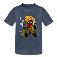 Character #75 Kids' Premium T-Shirt - heather blue
