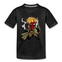 Character #75 Kids' Premium T-Shirt - charcoal gray