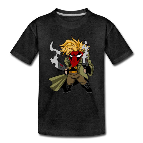 Character #75 Kids' Premium T-Shirt - charcoal gray