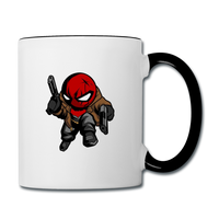 Character #74 Contrast Coffee Mug - white/black