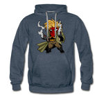 Character #75 Men’s Premium Hoodie - heather denim