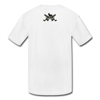Character #75 Kids' Moisture Wicking Performance T-Shirt - white