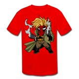 Character #75 Kids' Moisture Wicking Performance T-Shirt - red