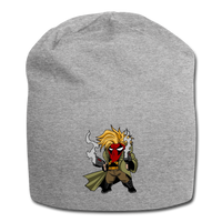 Character #75 Jersey Beanie - heather gray