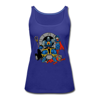 Character #76 Women’s Premium Tank Top - royal blue