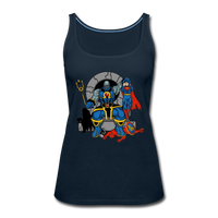 Character #76 Women’s Premium Tank Top - deep navy