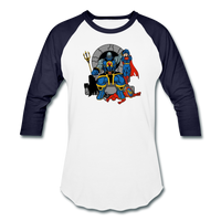Character #76 Baseball T-Shirt - white/navy
