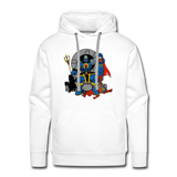 Character #76 Men’s Premium Hoodie - white