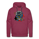 Character #76 Men’s Premium Hoodie - burgundy