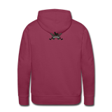 Character #76 Men’s Premium Hoodie - burgundy