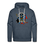 Character #76 Men’s Premium Hoodie - heather denim