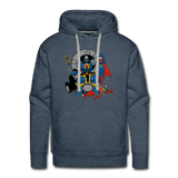 Character #76 Men’s Premium Hoodie - heather denim