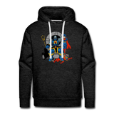 Character #76 Men’s Premium Hoodie - charcoal gray