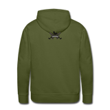 Character #76 Men’s Premium Hoodie - olive green
