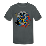 Character #76 Kids' Moisture Wicking Performance T-Shirt - charcoal