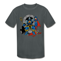 Character #76 Kids' Moisture Wicking Performance T-Shirt - charcoal