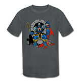 Character #76 Kids' Moisture Wicking Performance T-Shirt - charcoal