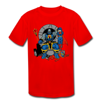Character #76 Kids' Moisture Wicking Performance T-Shirt - red