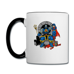 Character #76 Contrast Coffee Mug - white/black