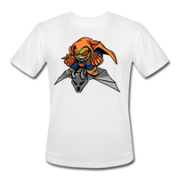Character #77 Men’s Moisture Wicking Performance T-Shirt - white