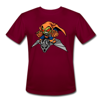 Character #77 Men’s Moisture Wicking Performance T-Shirt - burgundy
