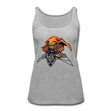 Character #77 Women’s Premium Tank Top - heather gray