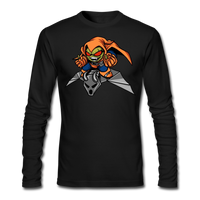 Character #77 Men's Long Sleeve T-Shirt by Next Level - black